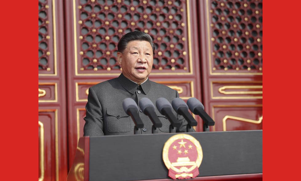 Xi says no force can ever undermine China's status