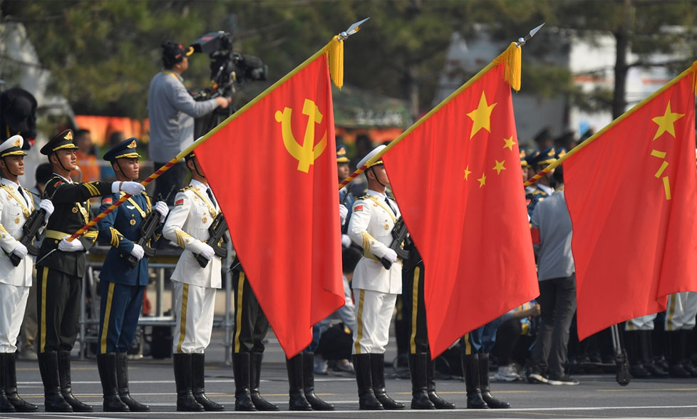 庆祝中华人民共和国成立70周年大会在京隆重举行